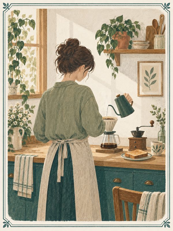 おうちカフェ店主の札